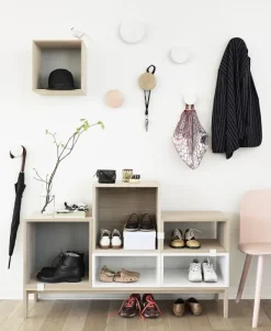 Patere The Dots - Chene Naturel-Muuto Sale