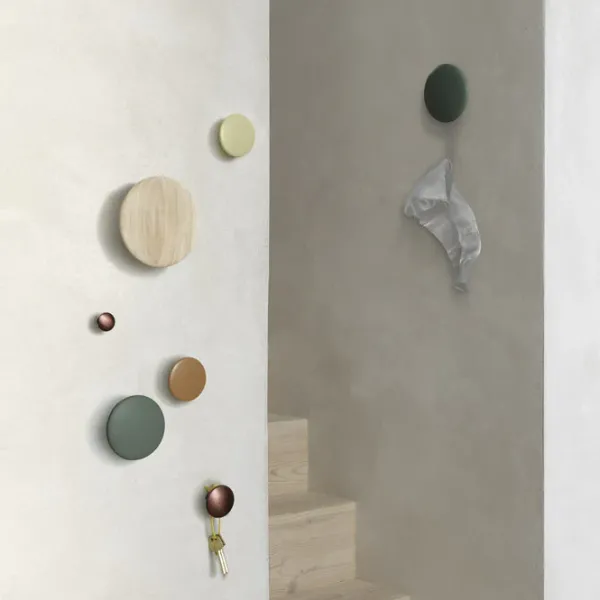 Patere The Dots M - Dusty Green-Muuto Online