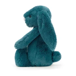 Peluche Lapin Bashful - H 31 Cm - Bleu Mineral-Jellycat New