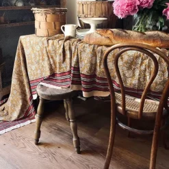 Plaid Botanical En Coton - L 220 X L 140 Cm-Doing Goods Hot