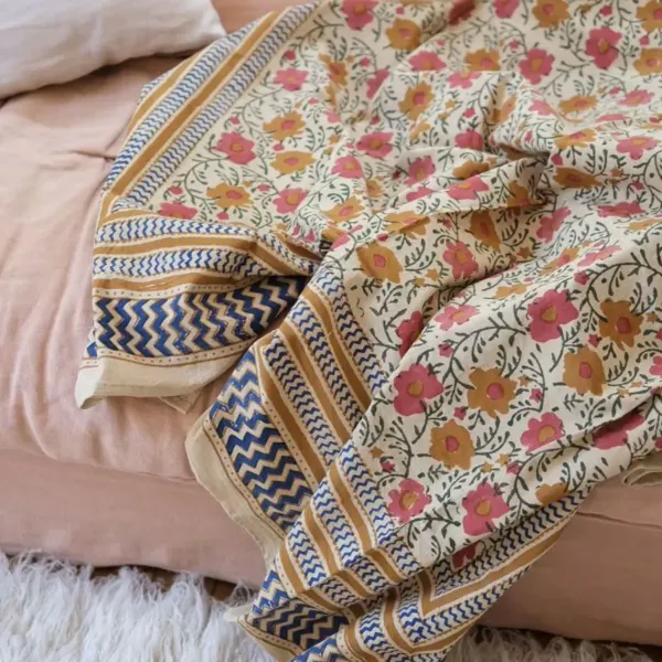 Plaid Evy En Coton - 220 X 270 Cm-Doing Goods Discount