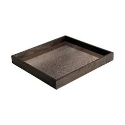 Plateau Carre En Miroir - Bronze-Ethnicraft Discount