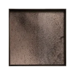 Plateau Carre En Miroir - Bronze-Ethnicraft Discount