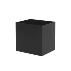 Pot Rectangulaire - Noir-Ferm Living Outlet