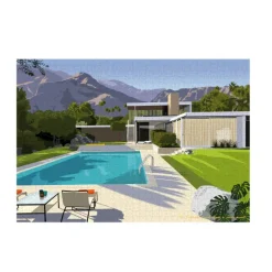 Puzzle 1000 Pieces - Paulo Mariotti - Desert Kaufmann House-Image Republic