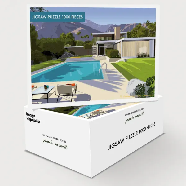 Puzzle 1000 Pieces - Paulo Mariotti - Desert Kaufmann House-Image Republic