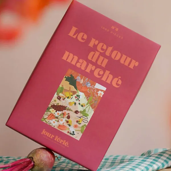 Puzzle Le Retour Du Marche - 1000 Pieces-Jour Férié New