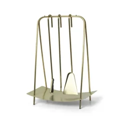 Serviteur De Cheminee Laiton-Ferm Living Outlet