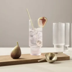 Set De 4 Verres Longs Ripple-Ferm Living Discount