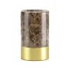 Socle Lampe De Table Romance - Marbre Marron-Elements Lighting Outlet