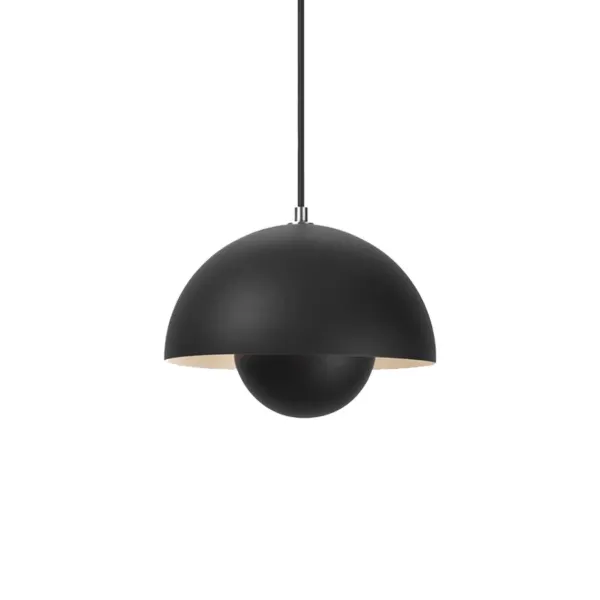 Supension Flowerpot Vp1 - Noir Mat-And Tradition Online
