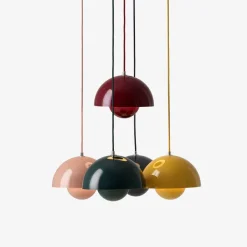 Suspension Flowerpot Vp1 By Verner Panton - Rose-And Tradition Discount