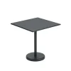Table A Cafe Linear Steel Black - 70 X 70 X H 73 Cm-Muuto Outlet