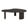 Table Basse Boomerang En Acajou L 85 X L 77 - Marron-Ethnicraft Clearance