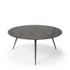 Table Basse Luna - Lava Linear - Whisky - O 80 X H 35 Cm-Ethnicraft