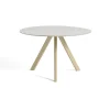 Table Cph20 Ronde Chene Huile Mat & Linoleum - Creme-Hay Online