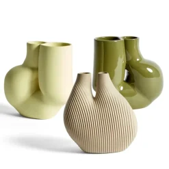 Vase Chuby - Olive-Hay Clearance