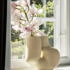 Vase Chuby - Olive-Hay Clearance