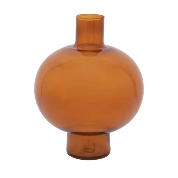 Vase En Verre Recycle Rond-Sélectionné par Fleux Online